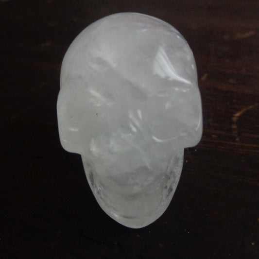 Clear Quartz Skulls